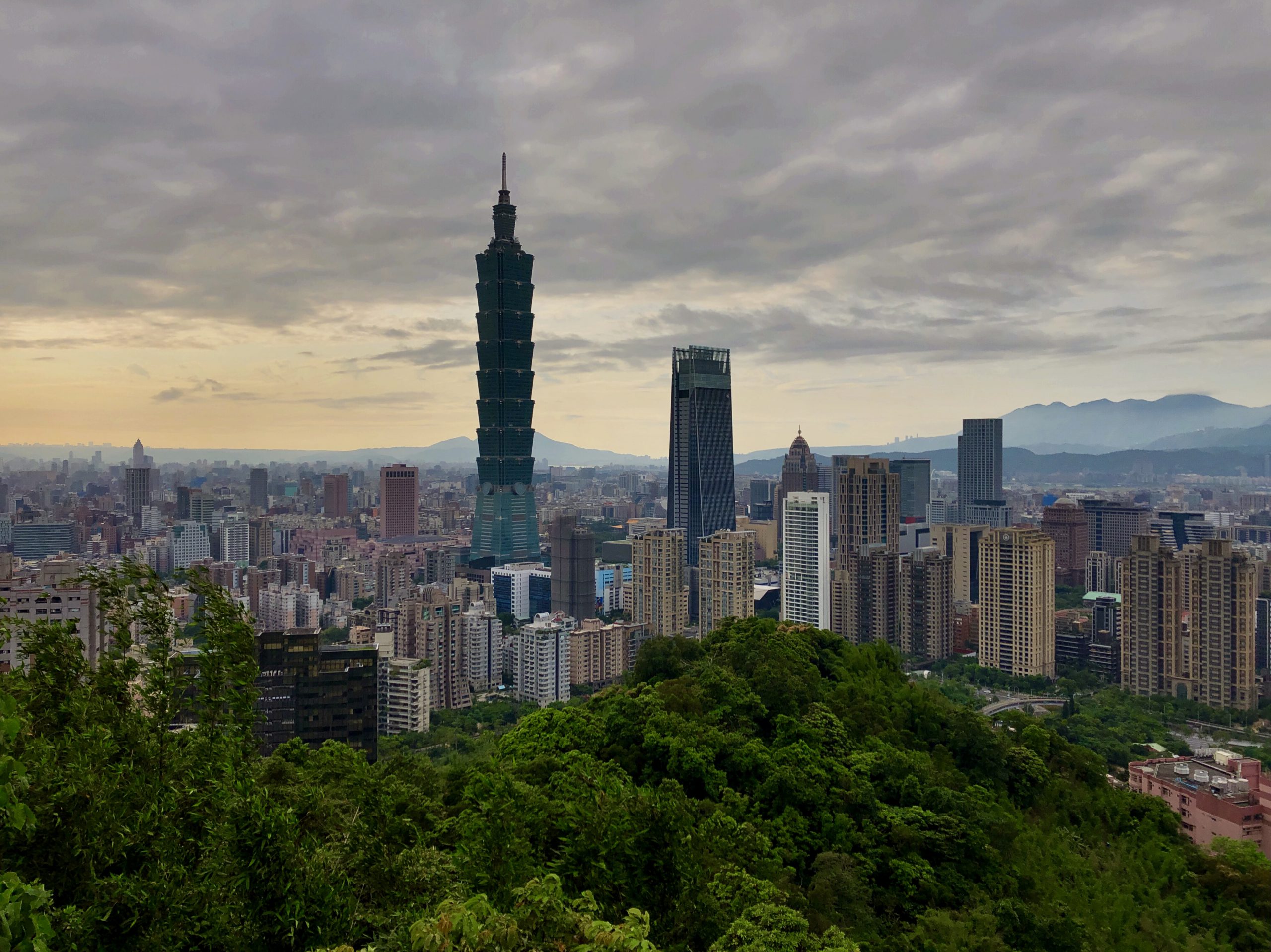 Taipei 101 from Elephant Mountain